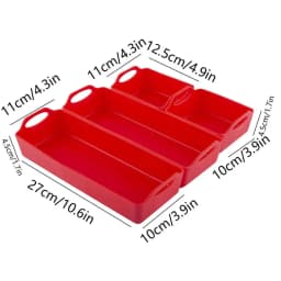 Nonstick Bakeware Set Of 4 Baking Tray Pan In Silicone Oven Microwave Cooking Silicone Liners For Wings Hot Dogs Vegetables Cake