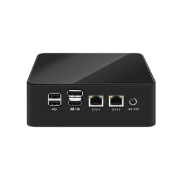 Topton Metal Office NUC NAS Mini PC Intel 3 N350 N95 Firewall Box Dual 2.5G LAN 2xNVMe DDR5 HDMI+DP+Type-C 3x4K HTPC Home Server
