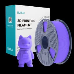 SUNLU 1Roll PLA Matte Filament 1.75mm 1kg Spool (2.2lbs) Smooth Matte Finish Neatly Wound Filament Fit Most FDM Printer