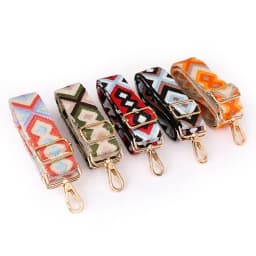 New Ladies Messenger Bag Shoulder Strap Ethnic Style Bag Strap One Shoulder Adjustable Shoulder Strap Accessories Bag Strap
