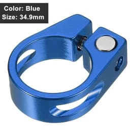 Cycles Bike Tube Clip Saddle Fixed Bicycle Accessories Aluminum Alloy 28.6/31.8/34.9mm Bike Parts Seatposts Clamp