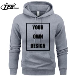 Your Own Design Brand Logo/Picture Custom Men Retro Hoodies Fashion All-match Fleece Clothing Loose Pullovers Unisex Soft Wear