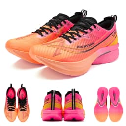 IRUNSVAN Shadow Wing 2.0 Marathon Sports Running Shoes Lightweight Athletic Nonskid Professional Full Palm Carbon Plate Sneaker