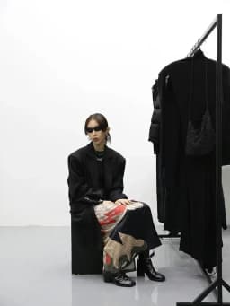 Tie Dye Black Print Skirts Womens A-line Split Long Skirt Harajuku Japanese Streetwear Gothic Faldas Largas Mujer 2026 Fairycore