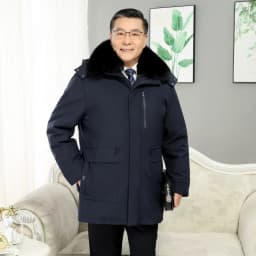 Windbreaker Men's Down Coats And Parkas Winter Jacket Man White Goose Down Jacket Puffer Jackets Padding Detachable Inner HXY196