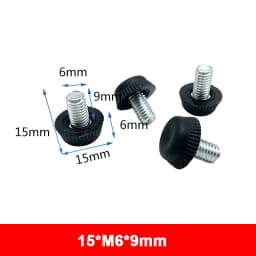 M6 M8 M10 Adjustable Leveling Chair Leg Feet Furniture Mat Screw-in Base Sofa Bed Cabinet Table Floor Protector Anti-slip Pad