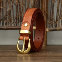 2.4cm Copper Buckle High Quality Cowskin Genuine Leather Belts for Women Luxury Female Belt For Jeans Simple Strap Waist Belt
