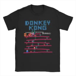 2026 Summer New Style Fun "Gorilla Khan" Video Game High-Quality Comfortable Men's Printed Round-neck T-Shirt