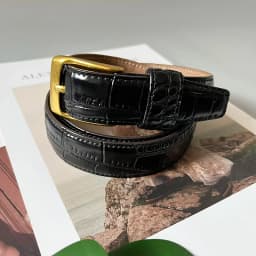Vintage Stone Pattern Cow Leather Waist Belt for Women Brown Black Cowskin Jeans Strap Waistband 2022 Designer Female CInture