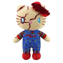 2026 New Cute Halloween Creative Plush Toy Clown Resurrection Ghost Baby Chacy Chucky Plush Doll Girl Birthday Gift