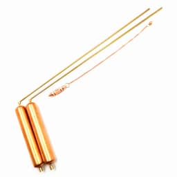 Pure Copper Dowsing Rods — Professional Ghost Hunting Equipment Kit — Dowsing Rods Spiritual Kit for Ghost Hunting
