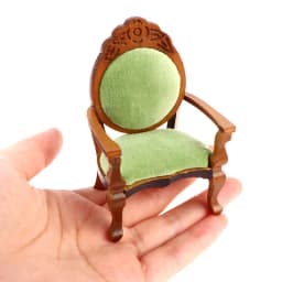 1:12 Dollhouse Wooden/Iron Fabric Double Single high-end Sofa Model Miniature Furniture Armchair Sofa Footstool Doll Decor Toy
