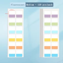 240PCS Sticky Notes Loose-leaf Paper Index Stickers Label Stickers Classification Instructions Sticky Strong Bookmark