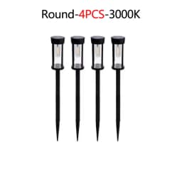2/4/6Pcs Retro Solar Pathway Warm Lights Outdoor Waterproof Garden Incandescent Bulb for Walkway Yard Backyard Landscape Decor