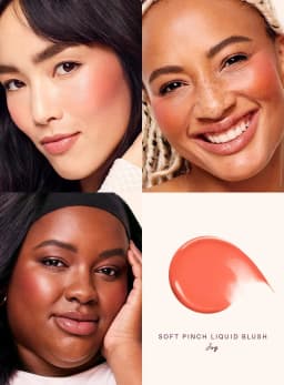 Rare Beauty Soft Pinch Liquid Blush Airy Lightweight Buildable Color Matte Dewy Finish Second Skin Soft Focus All Day Makeup