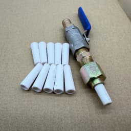 Valve Type Sand Blasting Gun Sandblast Nozzle for 5gallon Sandblast Tanks, Rust Cleaning Air Sandblasting Gun