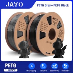 JAYO PLA/PETG/SILK/TPU/ABS 3D Printer Filament 1.75mm 2 Rolls 3D Printing Materials for 3D Printer Free Shippment