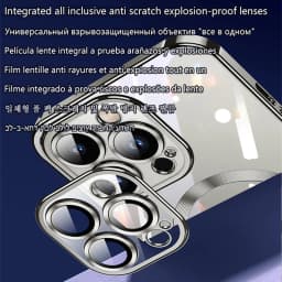 Original Magnet Plating Magnetism Case For Iphone 17 Air 11 12 13 14 15 Plus 16 Pro Max Magsafe Clear Cover Camera Lens Protect