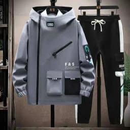 HKSH Spring Autumn New Coats Youth Trendy Handsome Men's Tide Chic Versatile Hooded Jackets High Street Zipper Sweatshirt HK0973