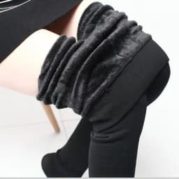 Winter Thick Warm plus Size Women's Leggings Pants Comfortable Base Layer Trousers Nine Points Pants Female Models