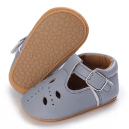 Comfortable Infant First Walkers Casual Crib Shoes Soft Rubber Sole Daily Wear For Newborn Boys Girls 0-18M