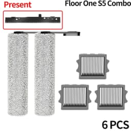 For Tineco Floor ONE S5 Combo Cordless Wet Dry Vacuum Cleaner Accessories Brush Roller And HEPA Filter Replacement Spare Parts