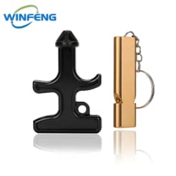 Strong Nylon Self Defense Supplies Self-defense Stinger Duron Drill Protection Tool Key Chain for Womens Self Defence