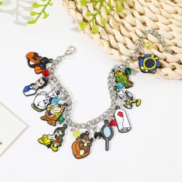 Wholesale Bulk Beauty and the Beast Inspired Pendant Bracelets, Charm Jewelry for Women Girls Party Cosplay Daily Gift