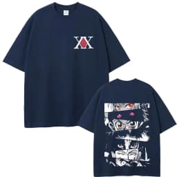Anime Hunter X Hunter Eyes Graphic Printed T-shirt Men's and Women's T-shirt Men's Top Sports T-shirt 2026 Summer New Tee