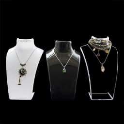 1pcs Mannequin Bust Jewelry Display Rack Necklace Display Holder Jewelry Organizer For Ear Stud/Earrings Stand Necklace Chain