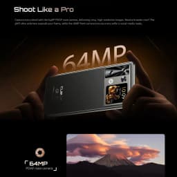 Cubot P90 4G Smartphone Helio G100 Octa-core 24GB+256GB 6.88-Inch 120Hz Display 5100mAh Battery 64MP Camera Android 15 Phone