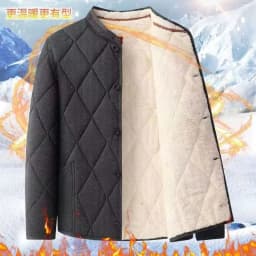 Thickened Winter Cotton Jacket for Elderly Men Warm Fleece Lined Cold Proof Grandpa Style Casual Fashion Urban Loose Fit Coat