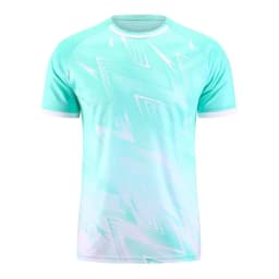Summer New Table Tennis and Badminton Training Camp Sports 3D Printed Short Sleeved T-shirt Quick Drying