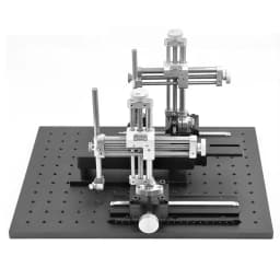 High Precision 300mm Optical Plate Breadboard Black Anodized Aluminum with M6 Tapped Mounting Holes
