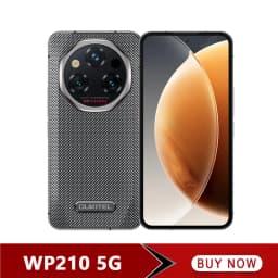 OUKITEL WP210 5G Rugged  Phone MTK 8200 6.7 Inch FHD+ 12GB RAM 512GB ROM Mobile Phone 8800mAh 108MP Android15 45W Cellphone NFC