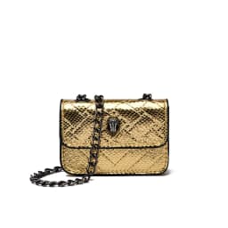 Multicolor Glitter Sequins V Diamond Quilted Mini Square Bag Ladies Eagle Head Lock Gold Metal Chain Crossbody Shoulder Handbag