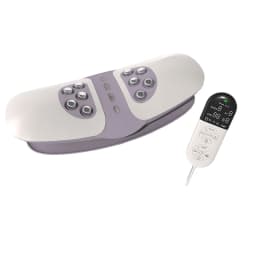 Electric Lumbar Traction Device Wireless Waist Back Massager Back Stretcher with 10 Metal Heads Deep Kneading for Total Relax