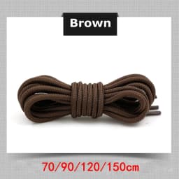 Round Shoe Laces Classic High Quality Black Shoelaces Outdoor Casual Sneakers Mountaineering Polyester Shoe Lace