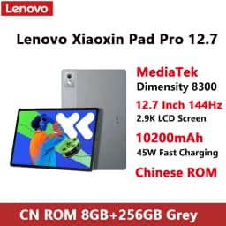 New Lenovo Xiaoxin Pad Pro 13 Tablet 2026 Snapdragon 8s Gen4 13'' 144Hz LCD Screen TB376FC 10200mAh Xiaoxin Pad Pro 12.7 TB375F