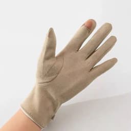 Fahion Suede Leather Bow Thicken Touch Screen Driving Warm Gloves For Sports Winter Outdoor Plus Velvet Cold Protection Women's