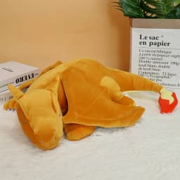 Anime Pokemon Plush Toy Sleeping Charizard Charmander Psyduck Snorlax Stuffed Doll Animal Pillow Peluche Pillow Birthday Gift
