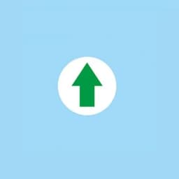 6mm Circular Dot Arrow Label 10x10mm Square Directional Arrow Sticker Red, Green Defective Product Label Rework Mark Sticker
