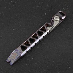 EDC Titanium Alloy Crowbar Portable Bottle Opener Safety Belt Cutter Outdoor Camping Gear Multifunction Tools