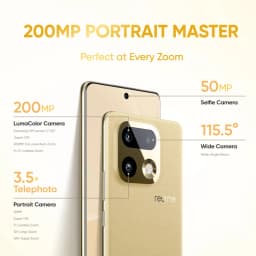 New Launch EU Version realme 16 Pro Plus 5G Smartphone 200MP LumaColor Camera 7000mAh Battery 144Hz AMOLED Display