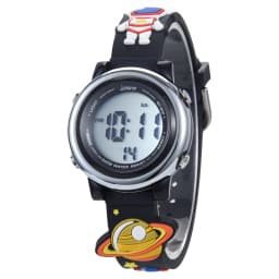 UTHAI C11 Children's Electronic Watch Waterproof Alarm Clock Kids Boy Student Multi-functional Cartoon Sports Astronaut Planet