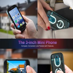 Unihertz Jelly Star,8 Гб + 256 Гб, 48MP Main Camera,2000 мАч, Android 13, Mini 3 inch, глобальная версия