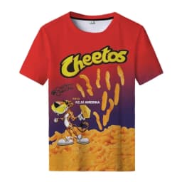 Snack Potato Chips 3D T Shirts 2021 Newest Men Funny Cartoon T-shirt Casual Cool Streetwear Tshirt Couple Top Tee Male Oversized