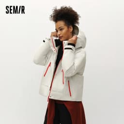 Semir Women Down Jacket Thermal Warmth 90 Percent Down Fill Outdoor Shell Style 2026 Winter Cold Weather Everyday Style