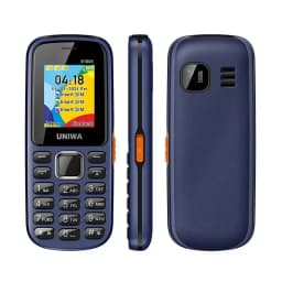 UNIWAE1808 3 SIM Card 3 Standby Feature Phone Wireless radio Flashlight High volume for Elder 2G Keypad Mobile Phone