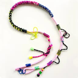 Multicolor Hand-woven Functional Replacement Bag Strap Adjustable Anti-lost Camera Phone Lanyard Shoulder Strap Accessories